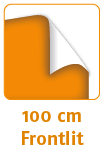 Rollbanner Basic 100x200cm - Frontlit