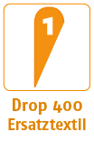 Beachflag Drop 400, Ersatzflagge